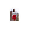 Jupe longue rouge Catalina 